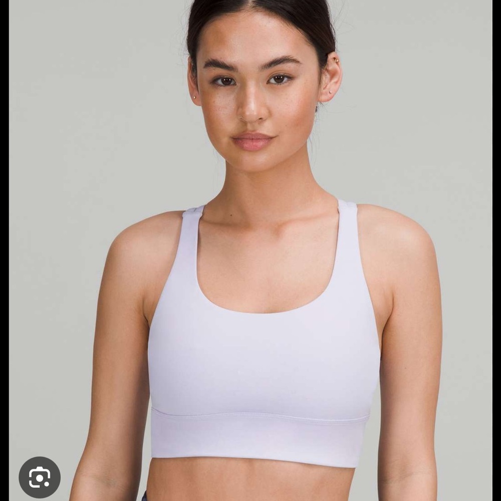 Lululemon Energy Longline Bra - Pastel Blue